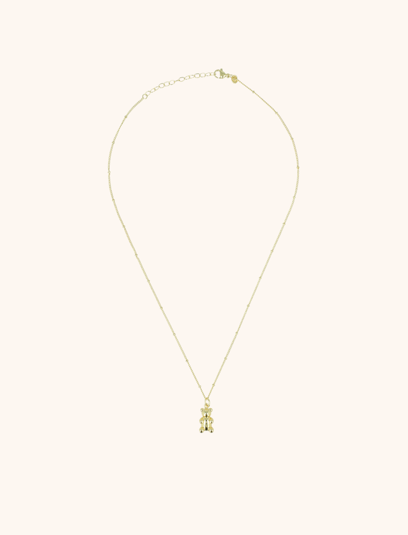 Lott. Gioielli Ketting Tiny Teddy Golden