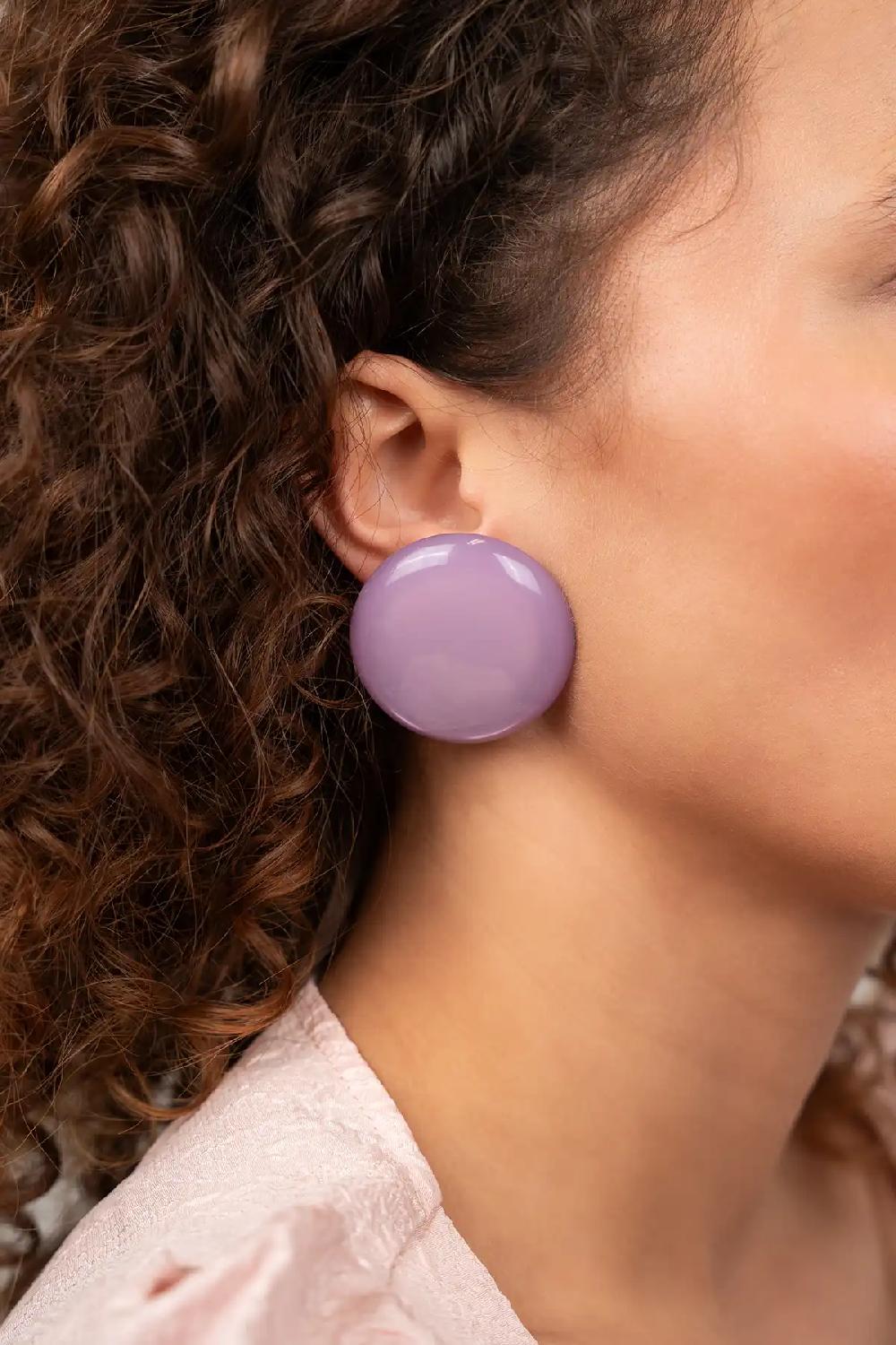 Lott. Gioielli Lavender Oorbellen Dee Circle L