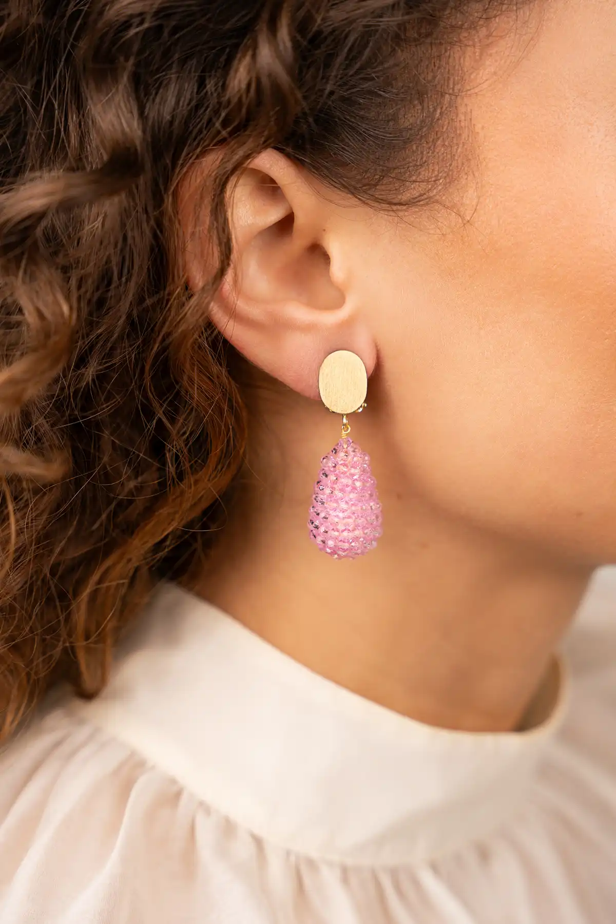 Lott. Gioielli Lila Oorbellen Amy Cone XS Clip