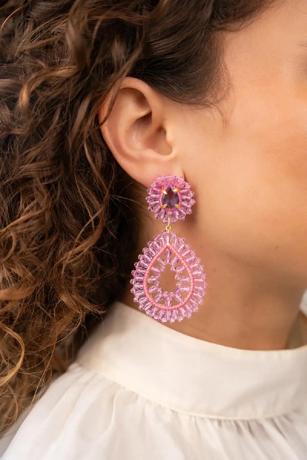 Lott. Gioielli Lila Oorbellen Apollo Druppel L