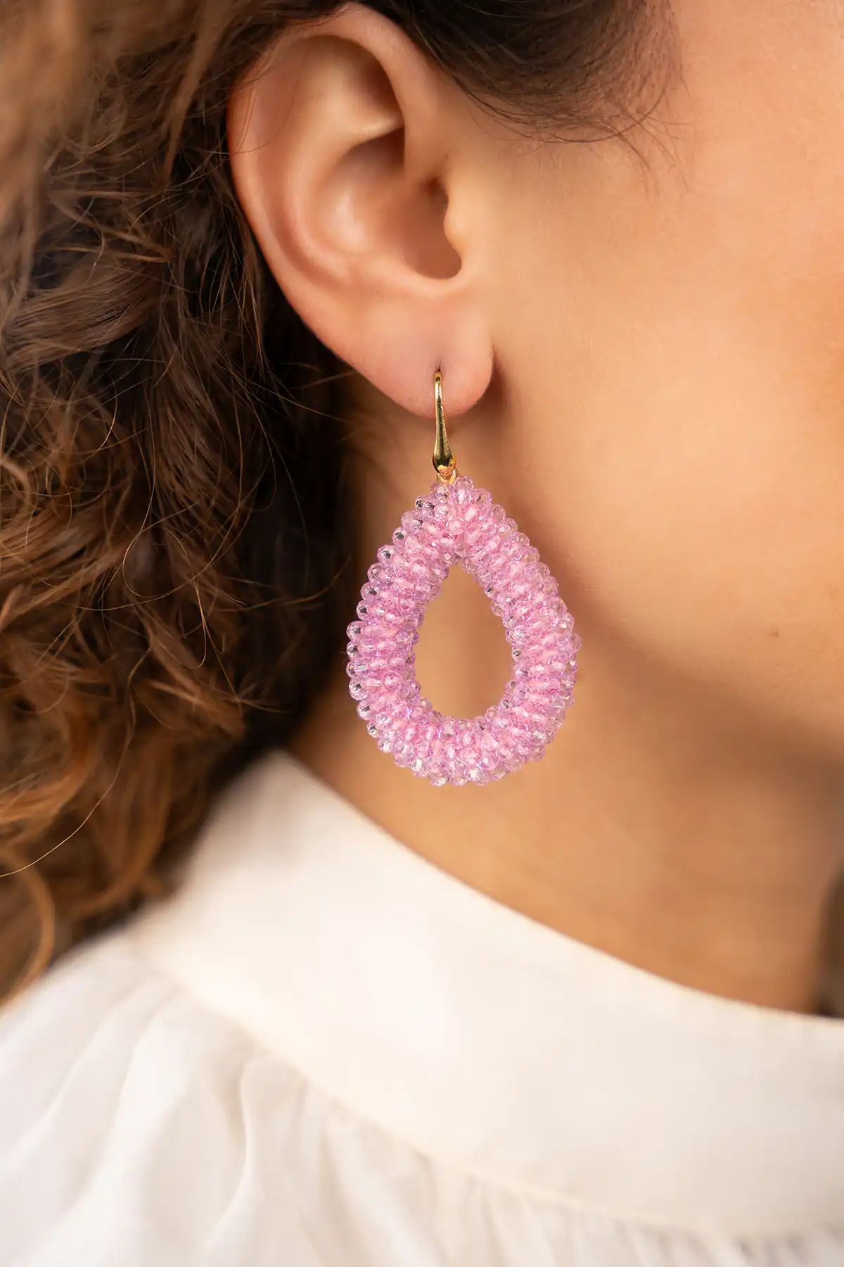 Lott. Gioielli Lila Oorbellen Berry Druppel L