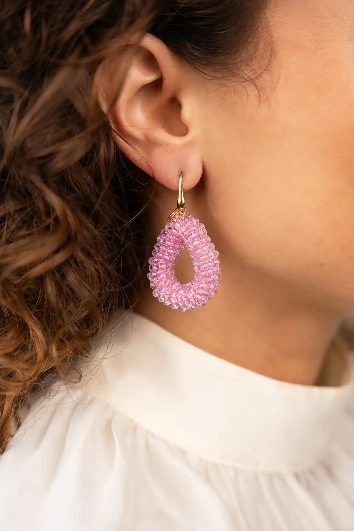 Lott. Gioielli Lila Oorbellen Berry Druppel S