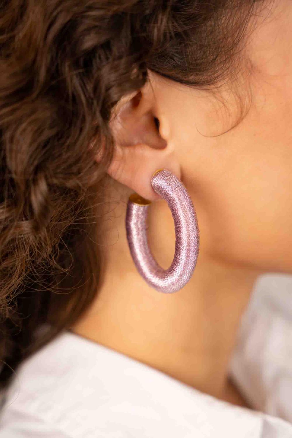 Lott. Gioielli Lila Oorbellen Creool Amara L