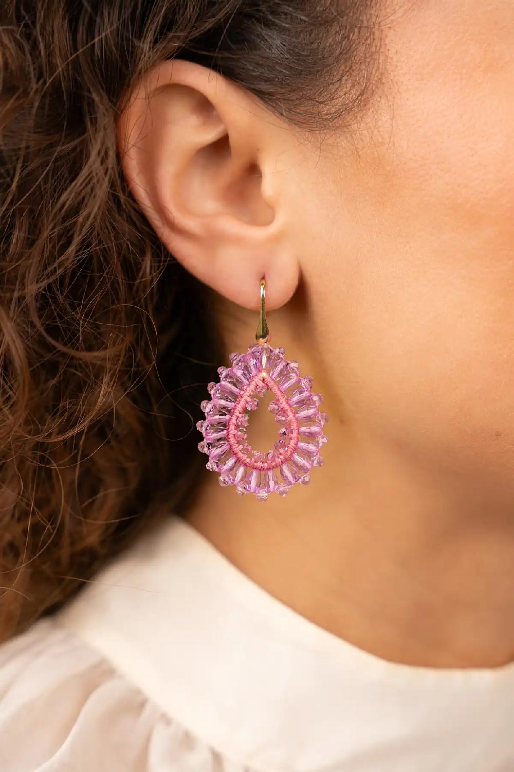 Lott. Gioielli Lila Oorbellen Robin Druppel S