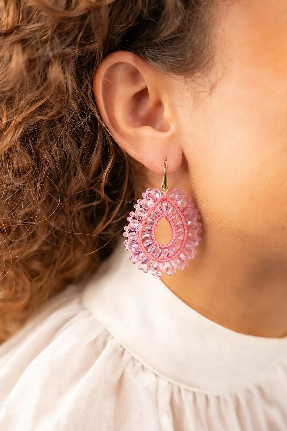 Lott. Gioielli Lila Oorbellen Vos Druppel S