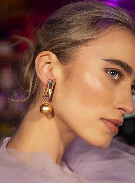 Lott. Gioielli Lilo Oorbellen Baguette L Shadow Bol