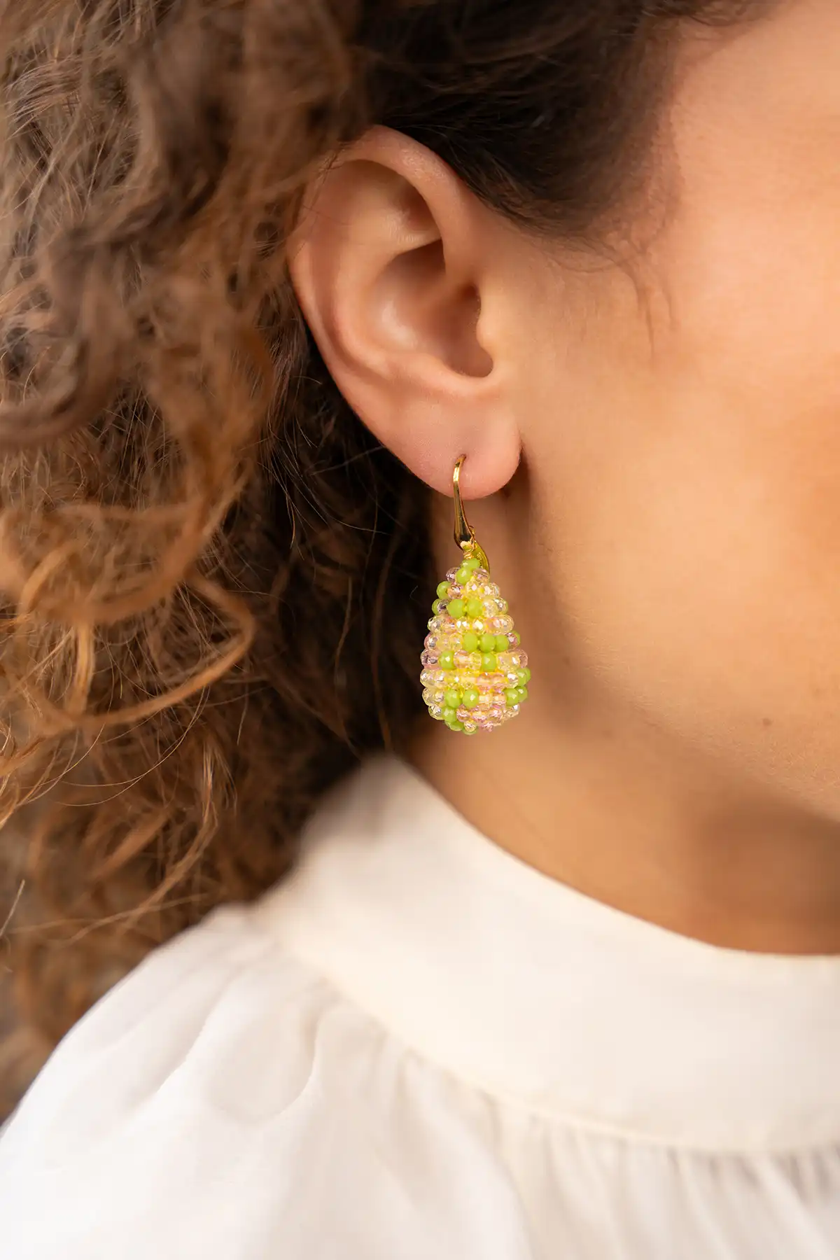 Lott. Gioielli Lime Mix Oorbellen Amy Cone S