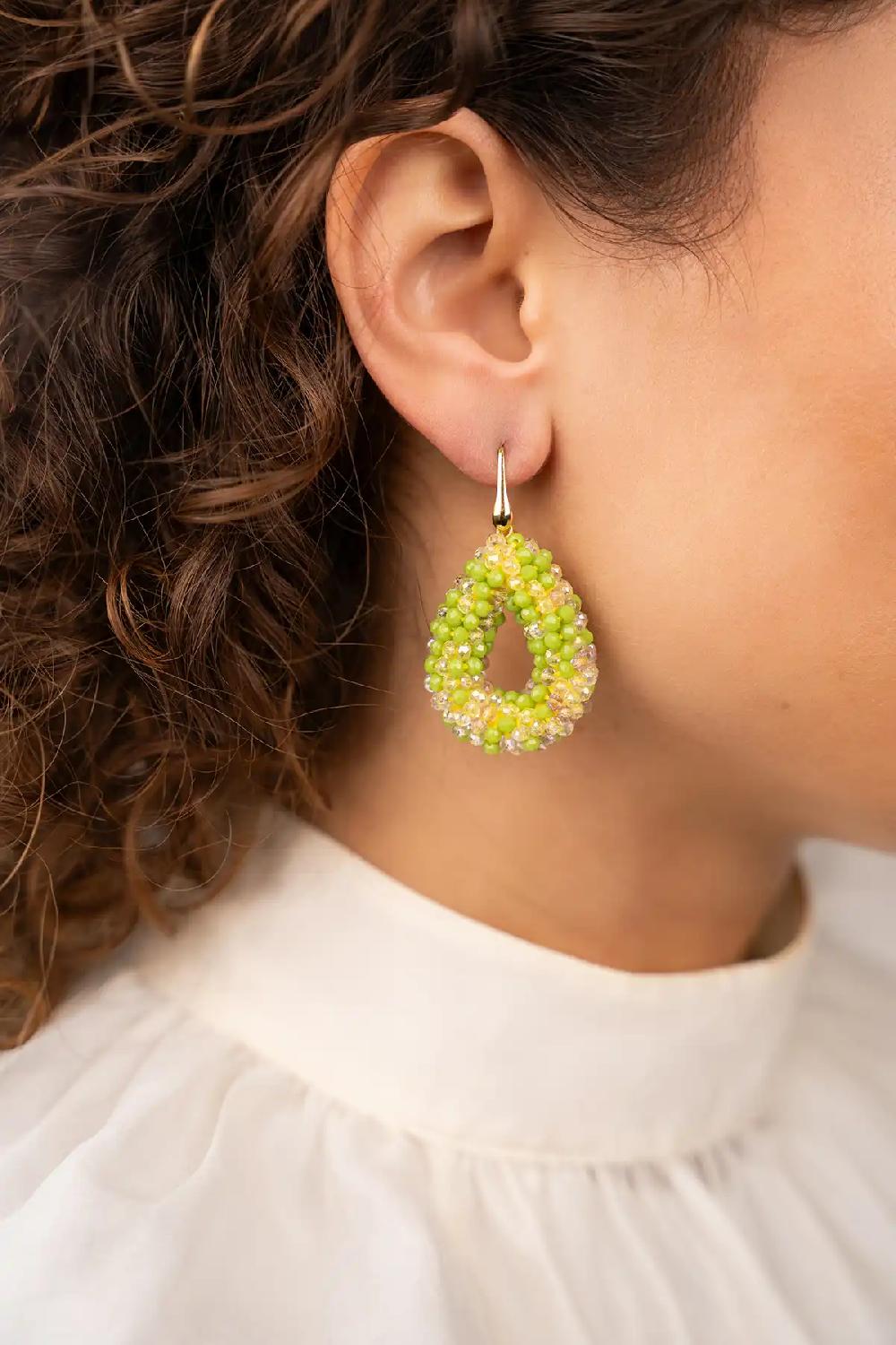 Lott. Gioielli Lime Mix Oorbellen Berry Druppel S