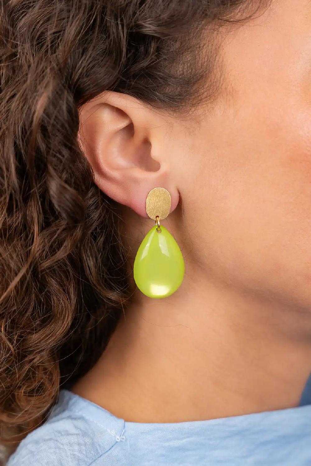 Lott. Gioielli Lime Oorbellen Bliss Druppel S