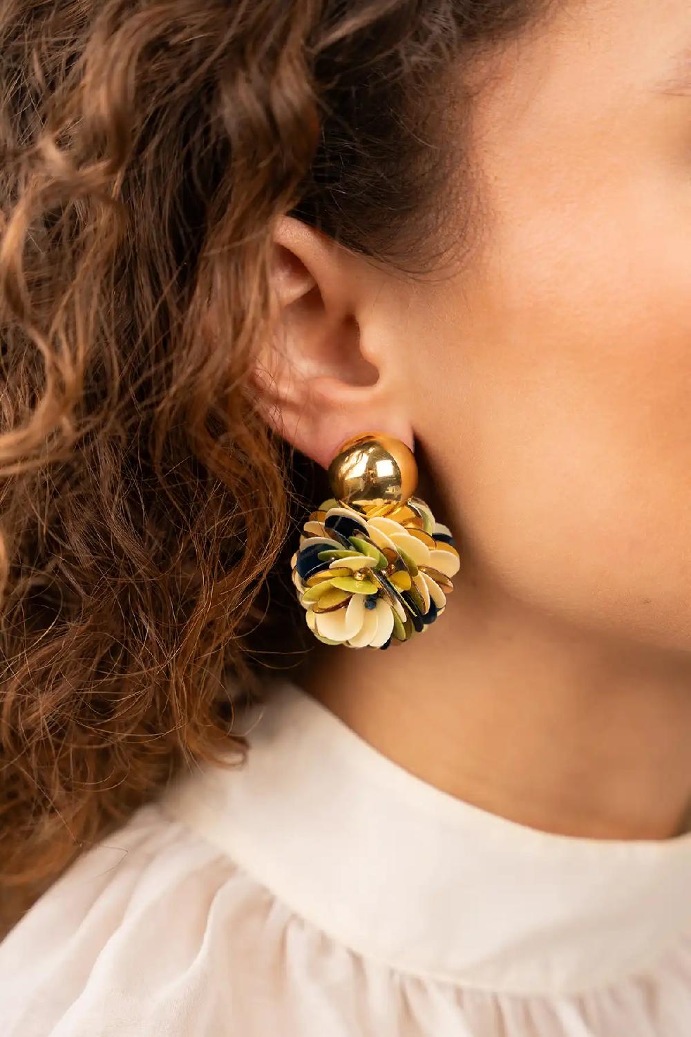 Lott. Gioielli Lime Oorbellen Vlinder Globe M