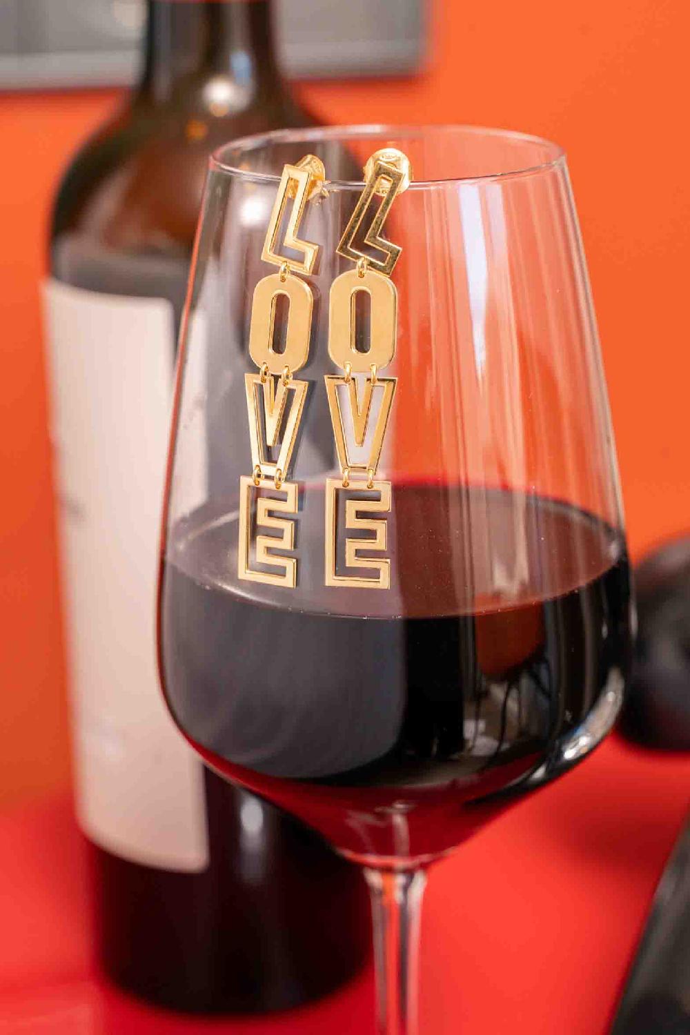 Lott. Gioielli Love Oorbellen Verticaal L