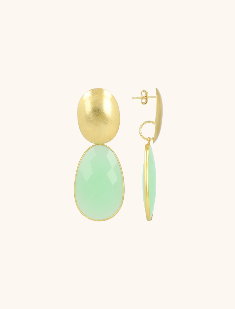 lott. gioielli Mint Oorbellen Doris Framed Oval