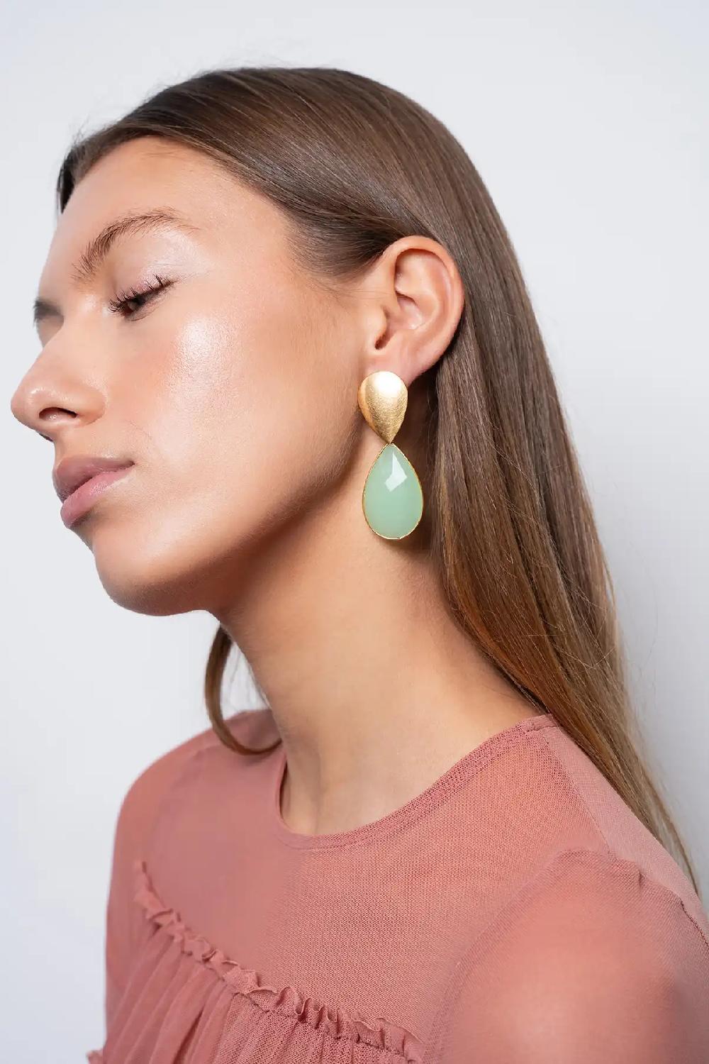 Lott. Gioielli Mint Oorbellen Rae Framed Drop