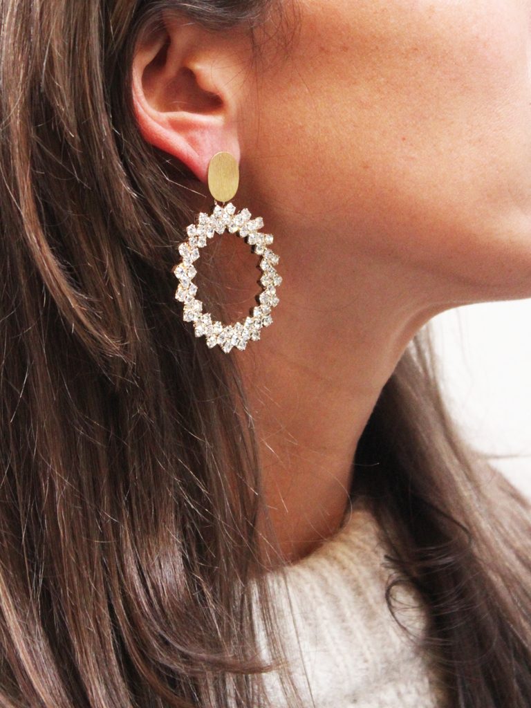 Lott. Gioielli Moonlight Oorbellen Baguette Round M