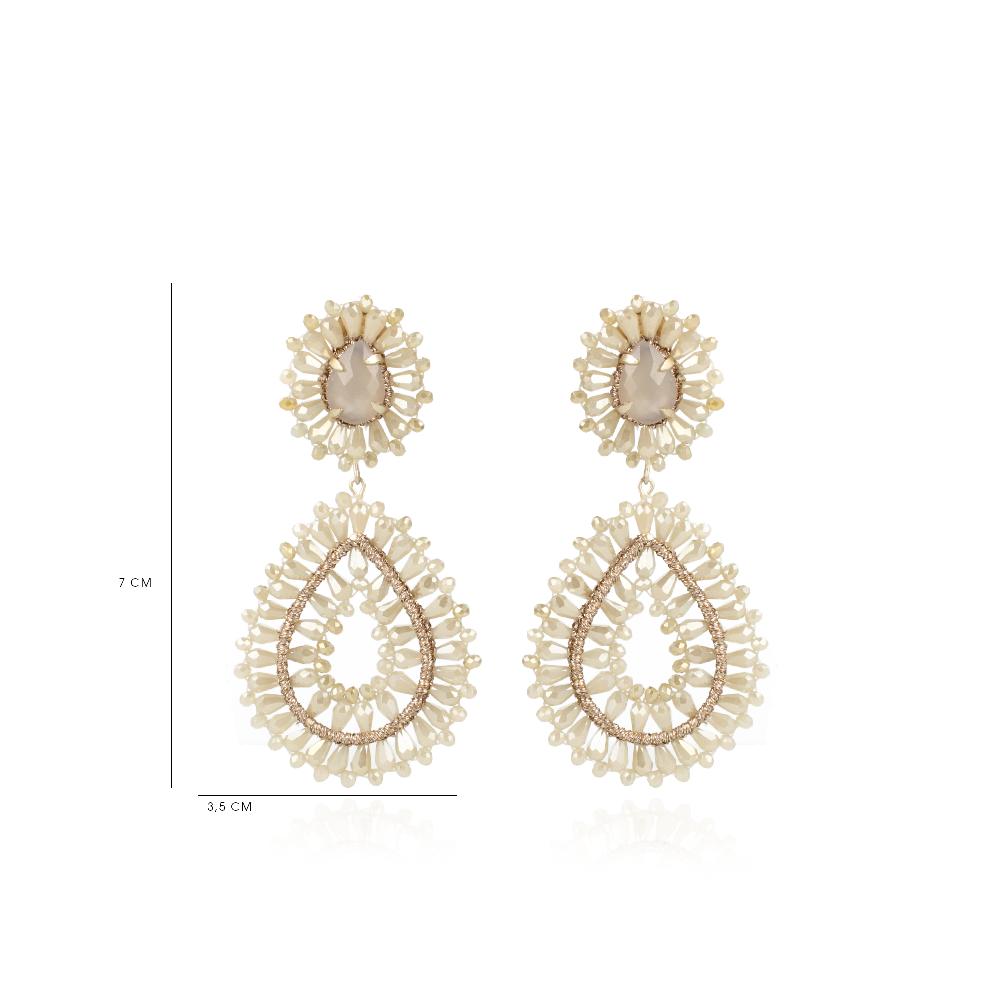 Lott. Gioielli Nude Oorbellen Apollo Double Drop