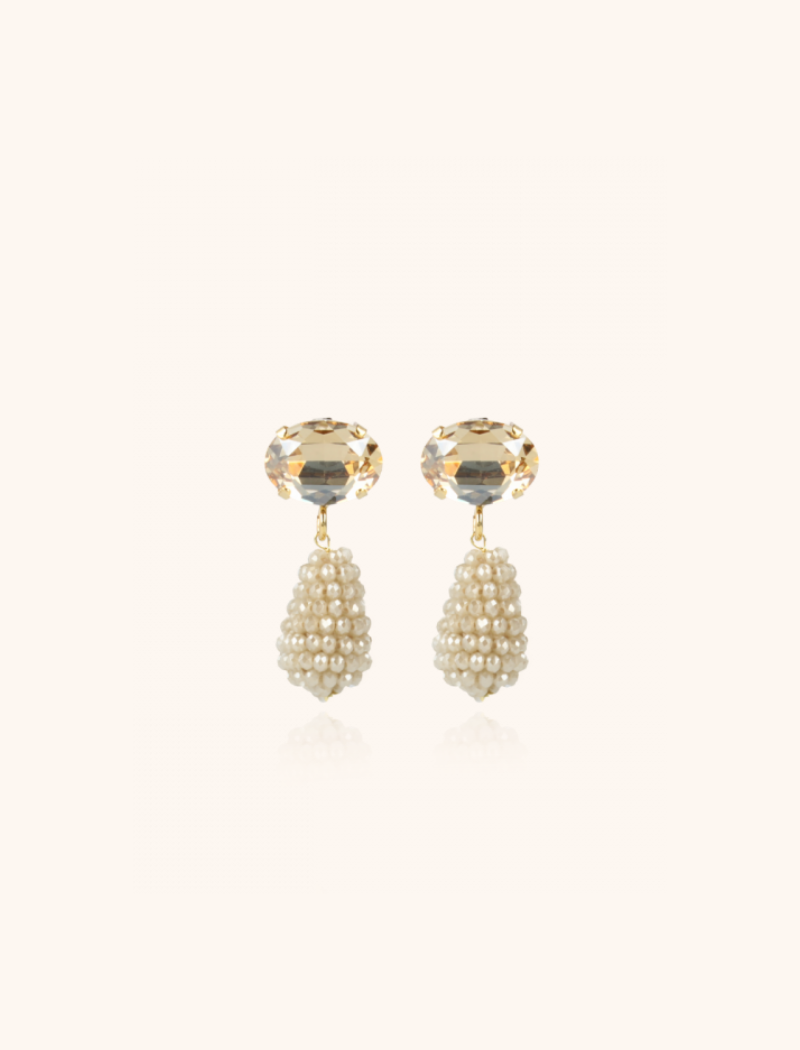 Lott. Gioielli Nude Oorbellen Cone XS Strass