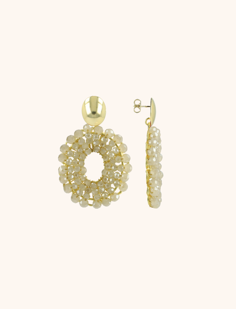 Lott. Gioielli Nude Oorbellen Mia Open Oval S