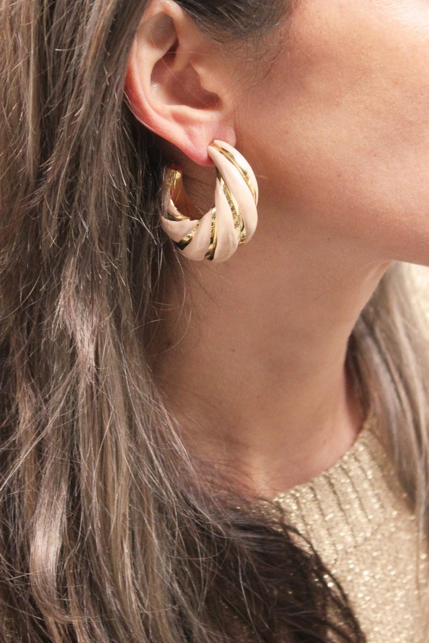 Lott. Gioielli Nude Oorbellen Twist Creole L