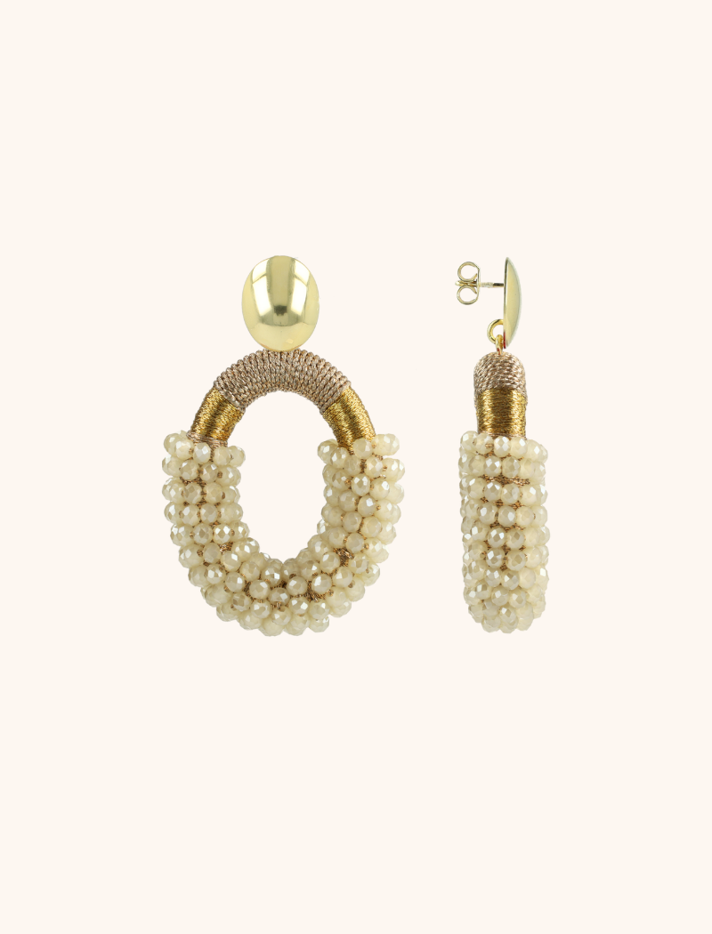 lott. gioielli Nude Oorbellen Yara Ovaal M