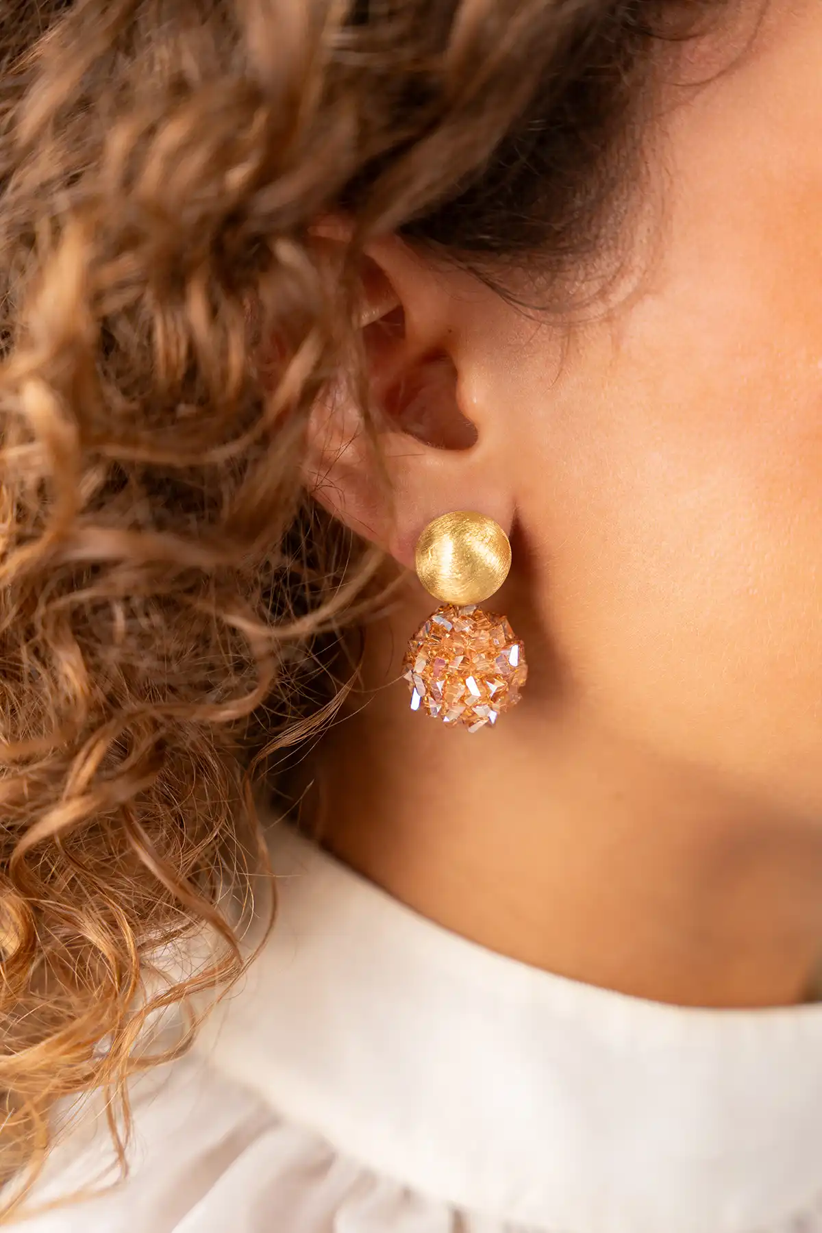 Lott. Gioielli Oranje Crush Oorbellen Globe S Raw