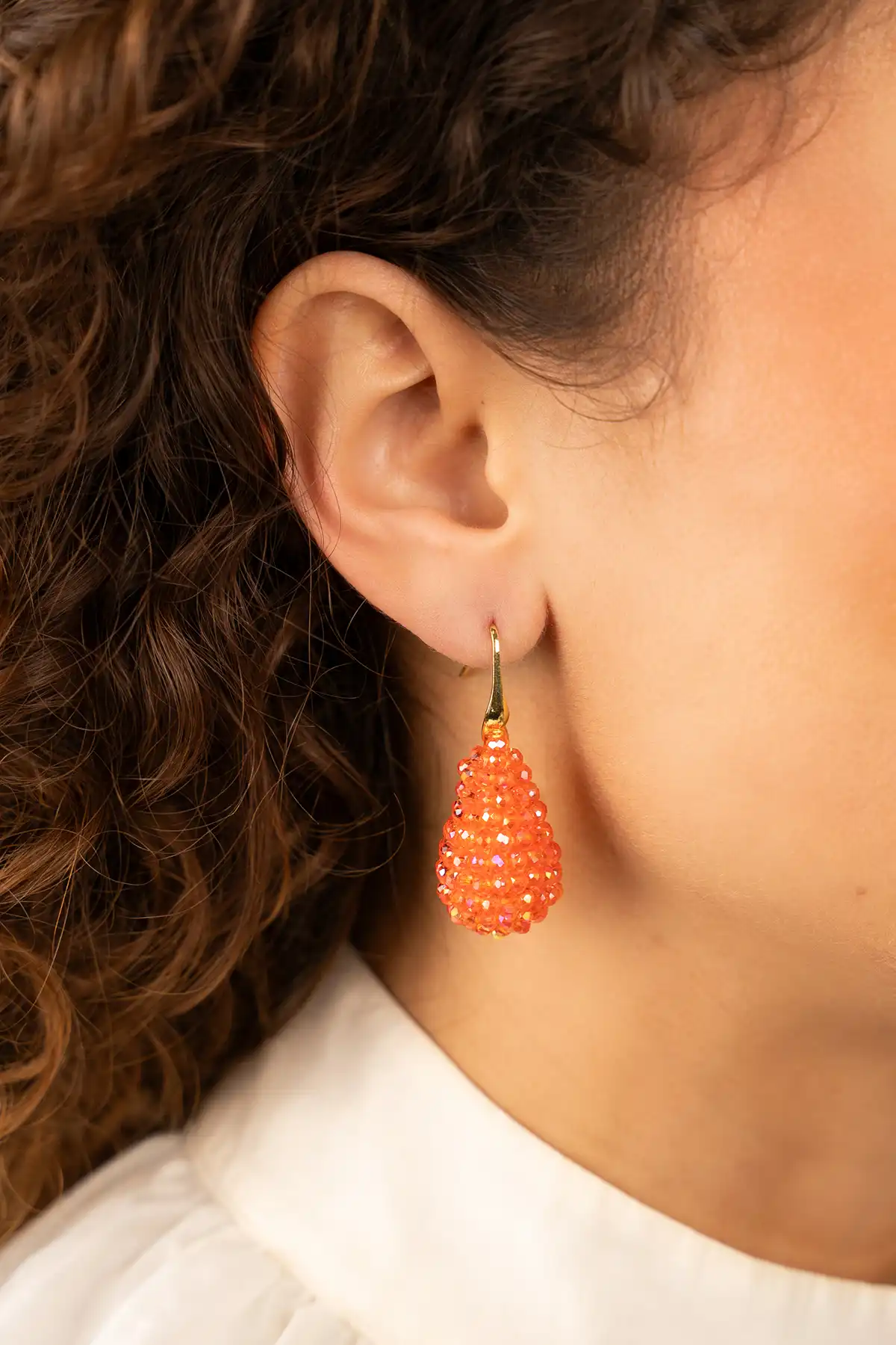 Lott. Gioielli Oranje Oorbellen Amy Cone S Lion