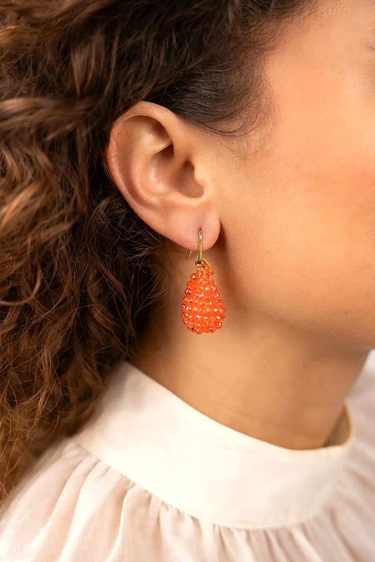 Lott. Gioielli Oranje Oorbellen Amy Cone XS Lion