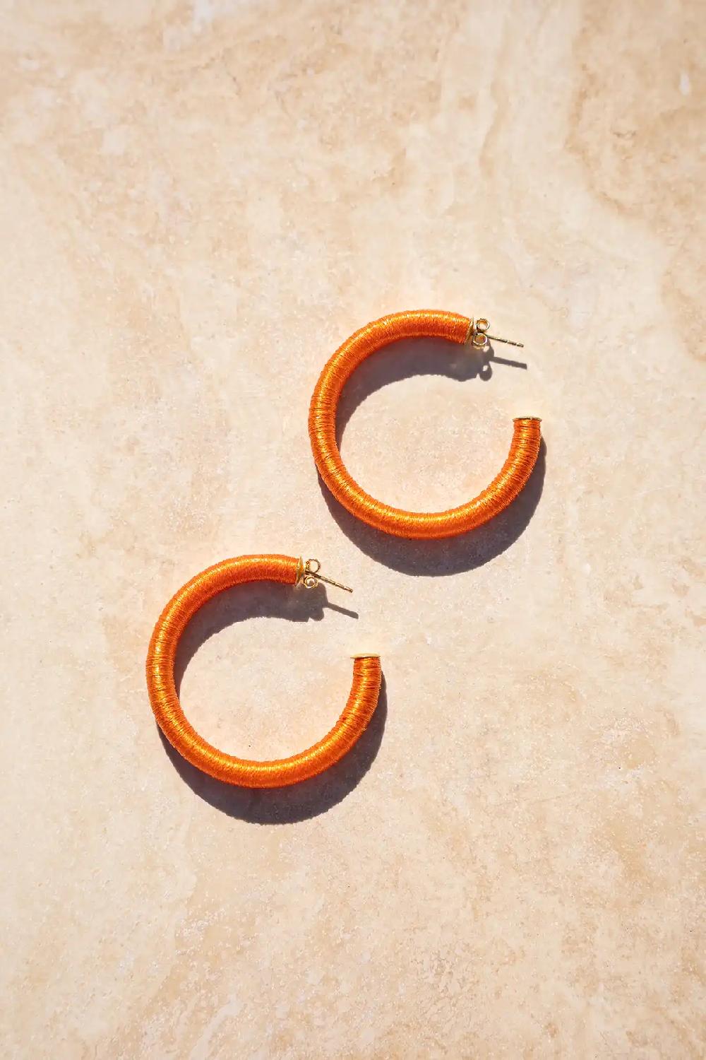 Lott. Gioielli Oranje Oorbellen Chloe Creole L