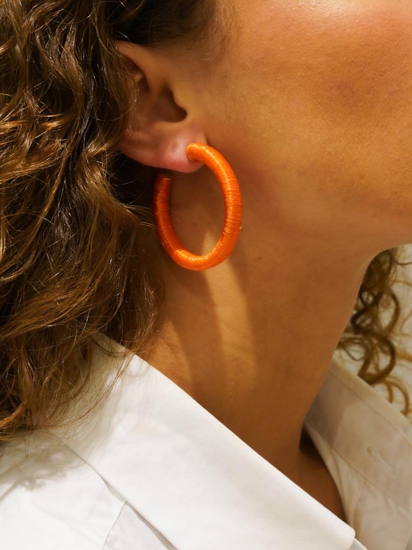 Lott. Gioielli Oranje Oorbellen Chloe Creole L