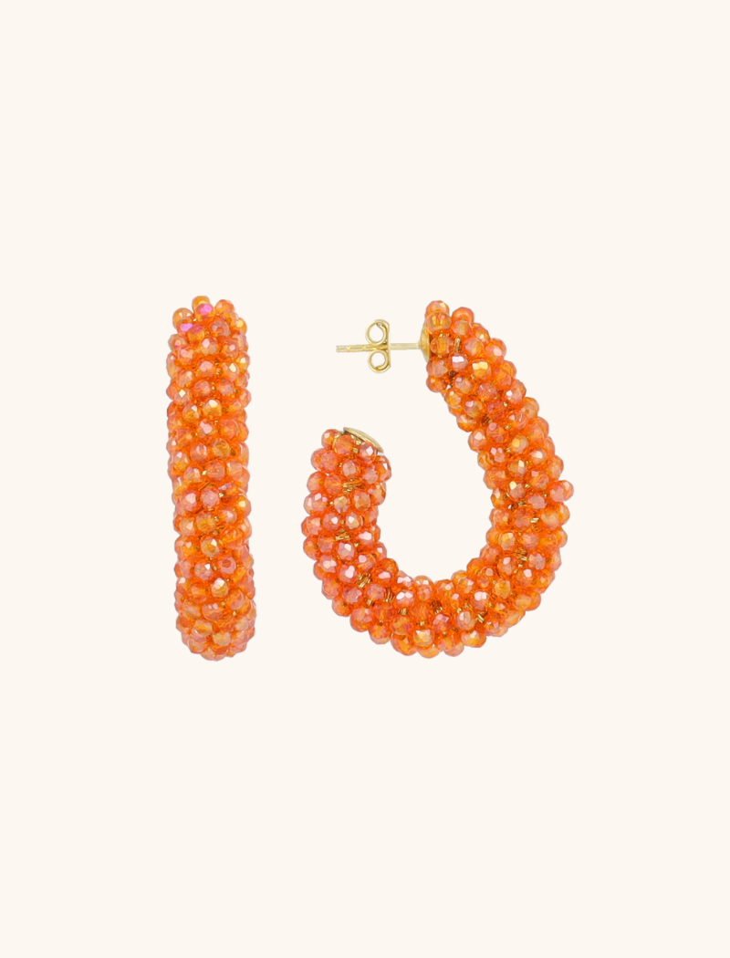 Lott. Gioielli Oranje Oorbellen Ellis Oval Creole L