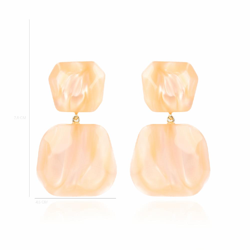 Lott. Gioielli Oranje Oorbellen Lyra