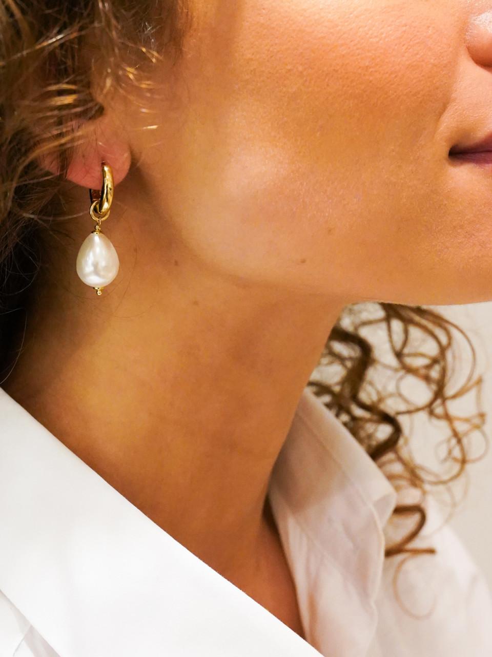 Lott. Gioielli Parel Oorbellen Drop S