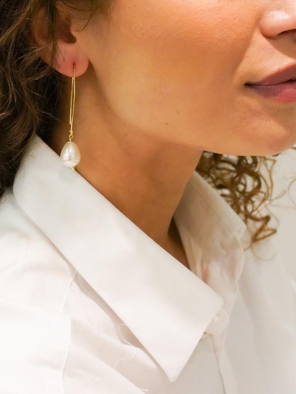 Lott. Gioielli Parel Oorbellen Drop Small