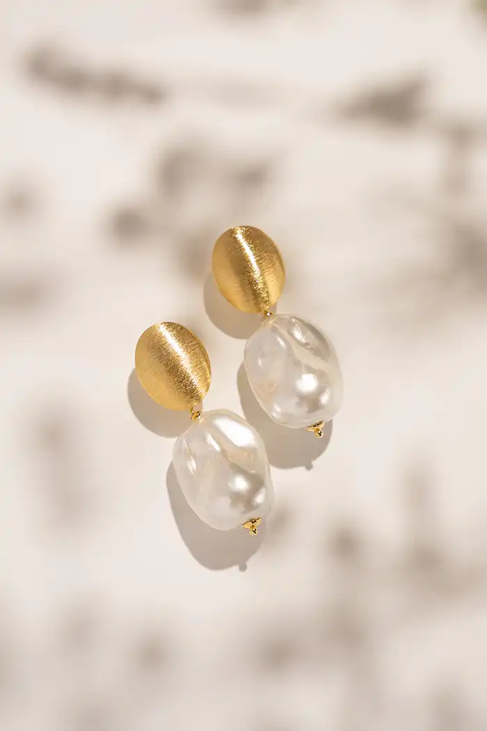 Lott. Gioielli Parel Oorbellen Earth L