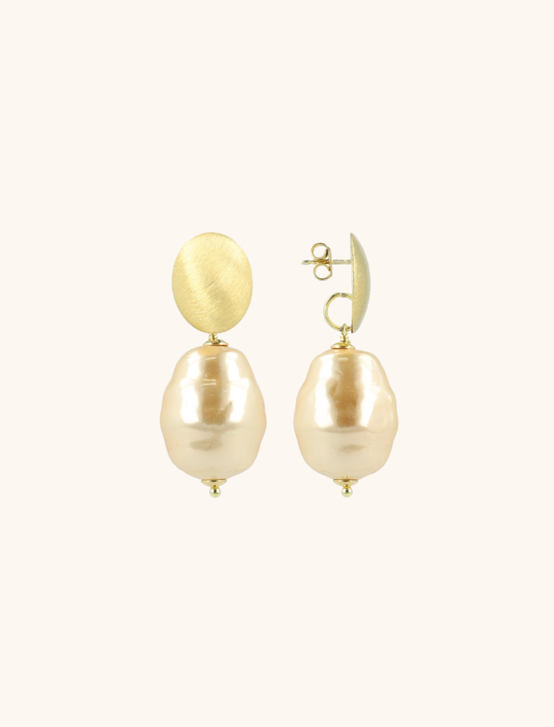 Lott. Gioielli Parel Oorbellen Mother Earth Iris L