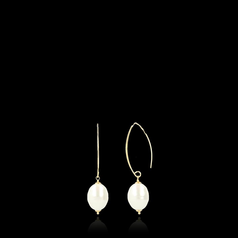 Lott. Gioielli Parel Oorbellen Quartz Wild L