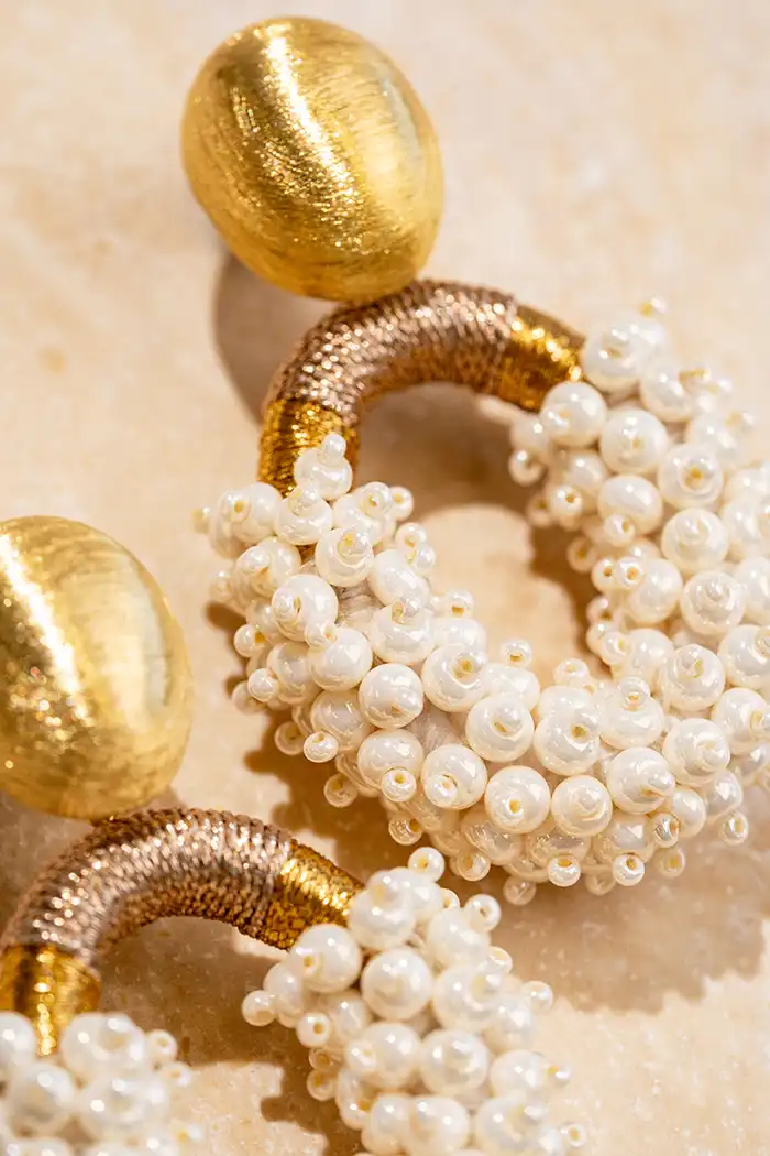 Lott. Gioielli Parel Oorbellen Yara Ovaal M