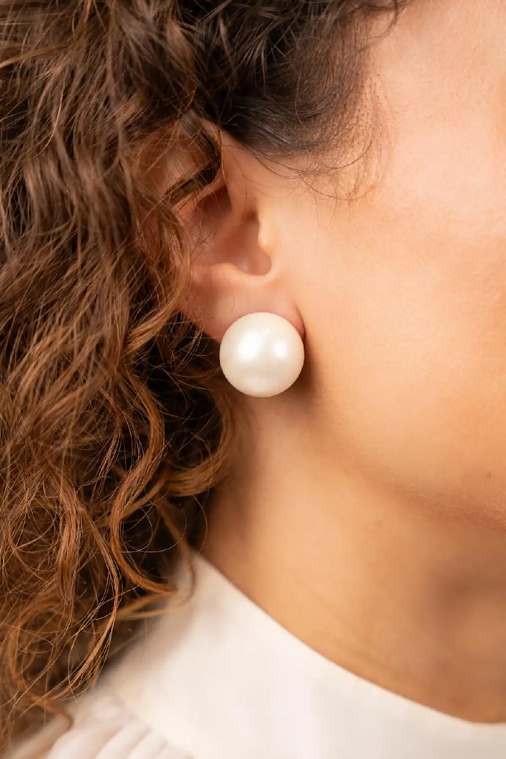 Lott. Gioielli Parel Steker Rond