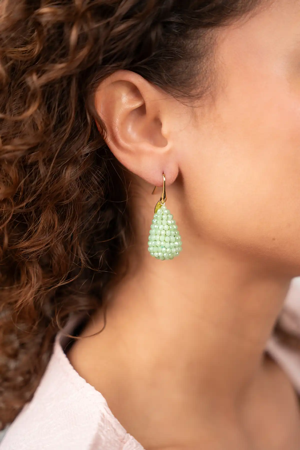 Lott. Gioielli Pastel Green Oorbellen Amy Cone S