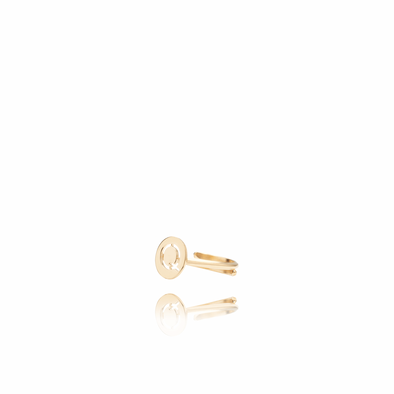 lott. gioielli Rose ring Initial Small