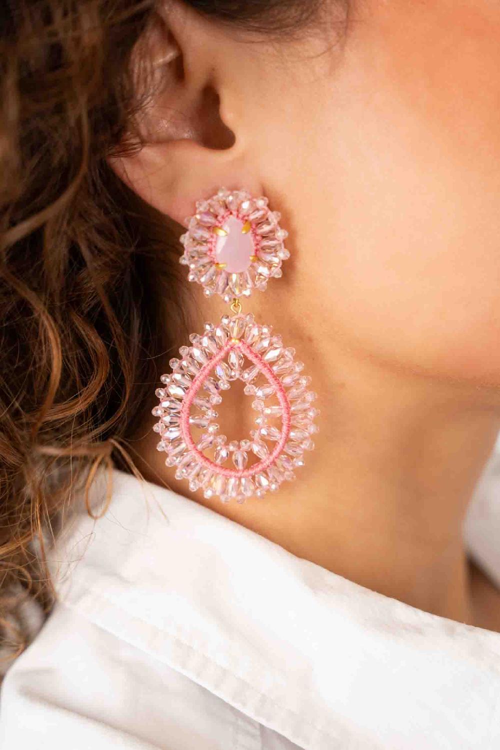 Lott. Gioielli Roze Oorbellen Apollo Druppel