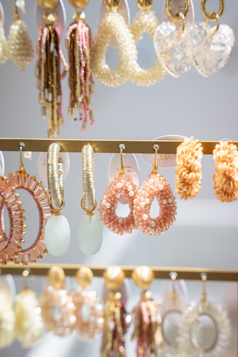 Lott. Gioielli Roze Oorbellen Berry Druppel S