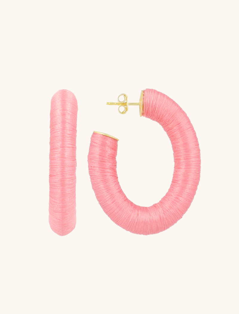 lott. gioielli Roze Oorbellen Creool Amara L