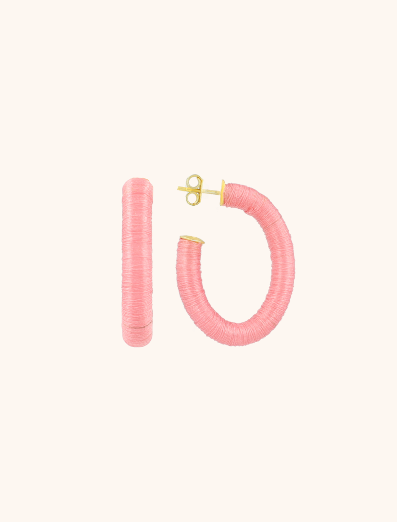 lott. gioielli Roze Oorbellen Creool Amara M