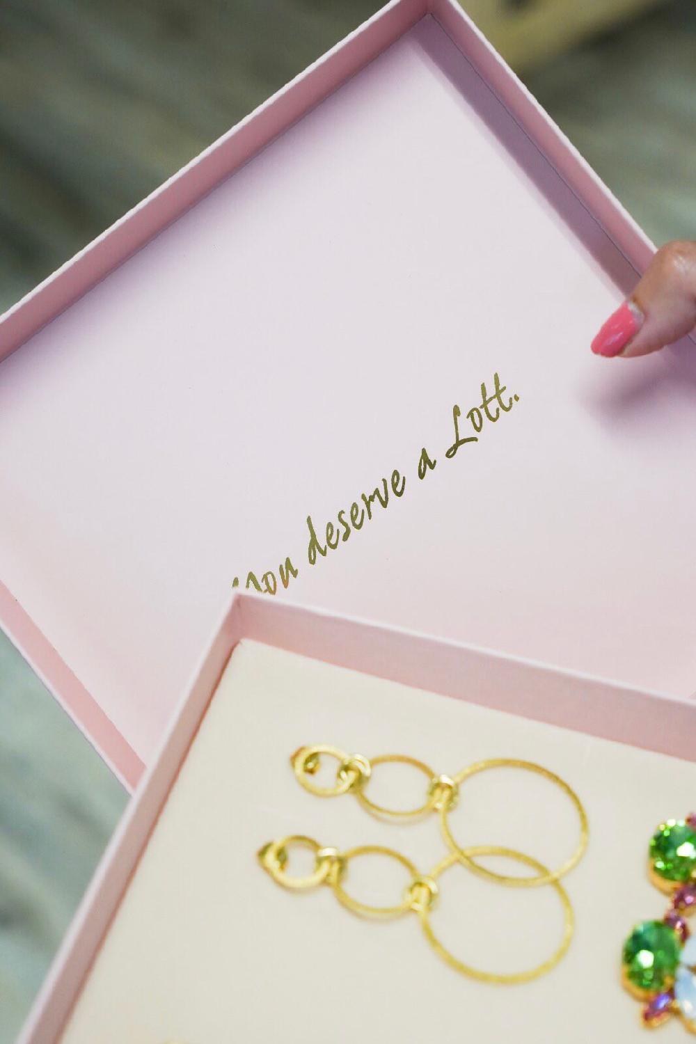 Lott. Gioielli Roze Sieradenbox Vierkant