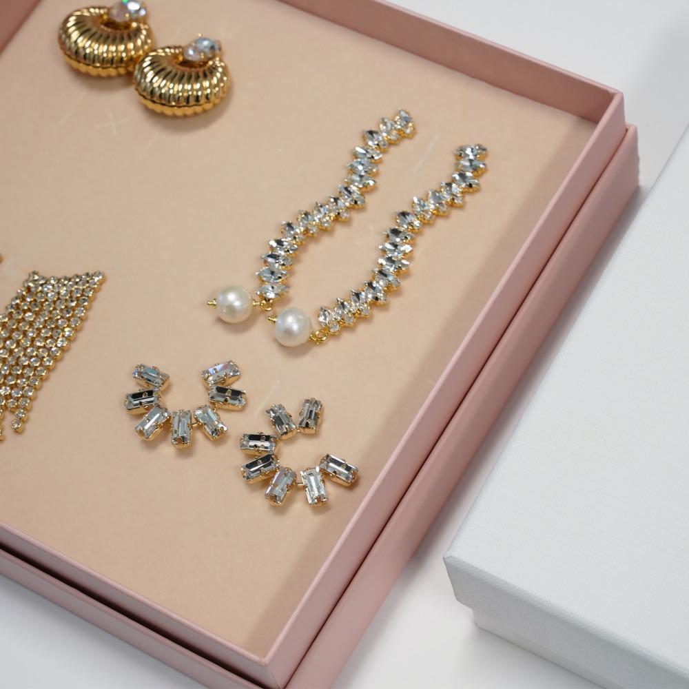 lott. gioielli Roze Sieradenbox Vierkant