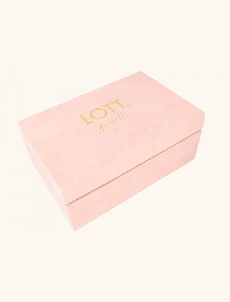 lott. gioielli Roze Velvet Sieradenbox 8 Paar - M