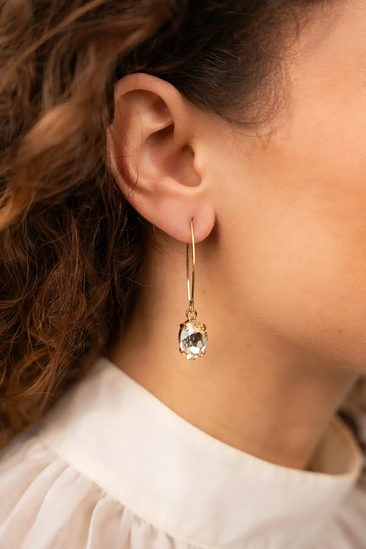 Lott. Gioielli Shadow Oorbellen Daan Ovaal S