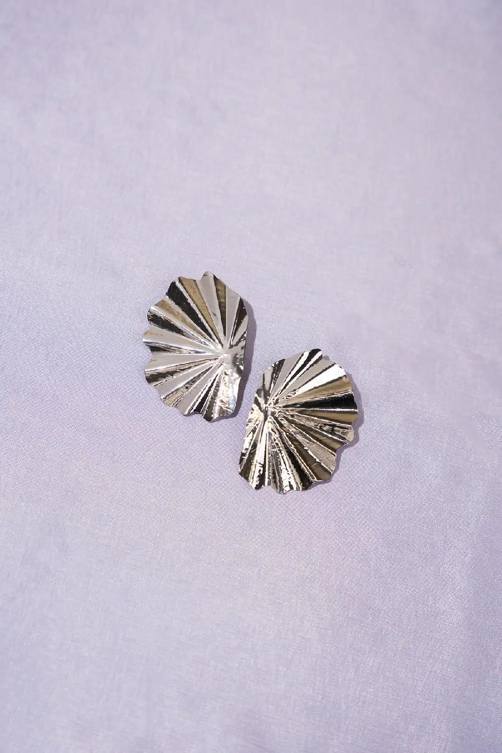 Lott. Gioielli Silver Oorbellen Livia Leaf L