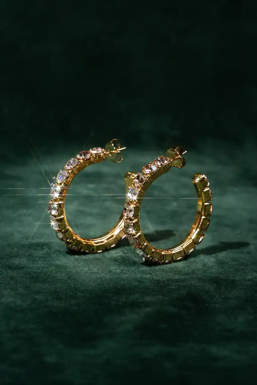 Lott. Gioielli Strass Oorbellen Julliette Creool