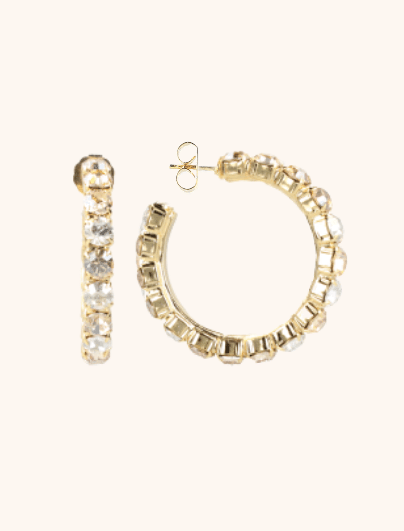 lott. gioielli Strass oorbellen Julliette creool